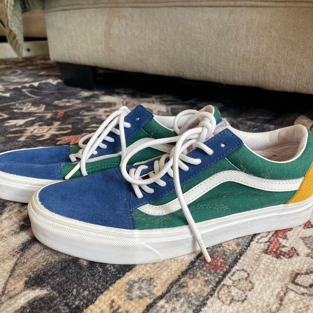 Colorful Suede Sneakers